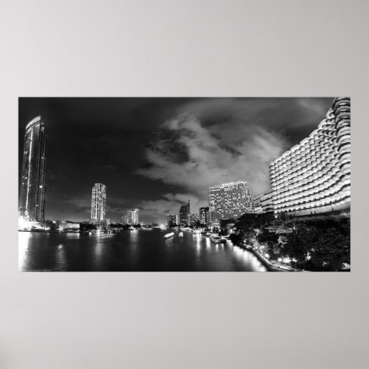 Fotofoto van "River With a Uitzicht" Afdrukken Poster (Voorkant)