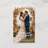 Fotofotograaf Modern Weddenschap Visitekaartje (Voorkant)
