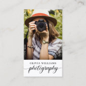 Fotofotografie QR-code Visitekaartje (Voorkant)