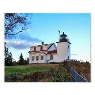 Fotofoto's van vuurtoren van fort foto afdruk