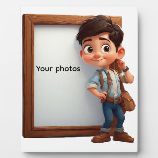 Fotoframe-Design mit Jungen – Hebdeinen Moment Fotoplaat