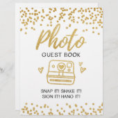 Fotogastenboek Weddenschap (Voorkant / Achterkant)