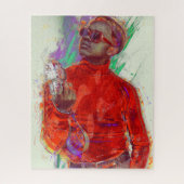 Fotograaf Afrocentric Legpuzzel (Verticaal)