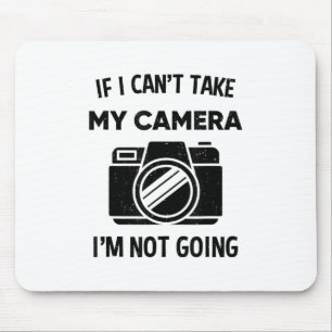 Fotograaf als ik mijn camera niet kan nemen. muismat