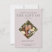 Fotograaf Cadeau Kaart Certificaten (Voorkant)