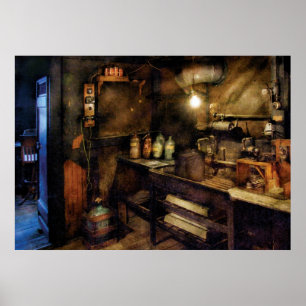 Fotograaf - De donkere kamer Poster