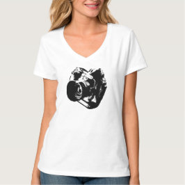 Fotograaf droomcamera t-shirt