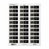 Fotograaf- en fotografische camera-lens etiket (Full Sheet)