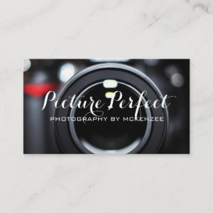 Fotograaf, fotografie, camera-Visitekaartje Visitekaartje