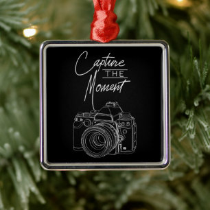 Fotograaf fotografie fotografie fotograaf voor cam metalen ornament