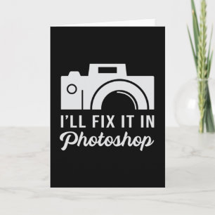 Fotograaf Fotografie Lens Camera Grappig cadeau Kaart
