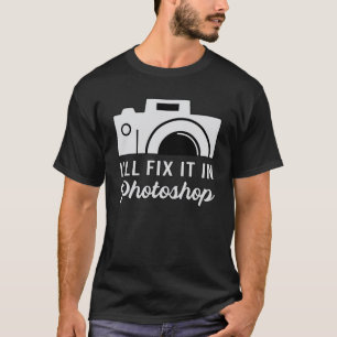Fotograaf Fotografie Lens Camera Grappig cadeau T-shirt
