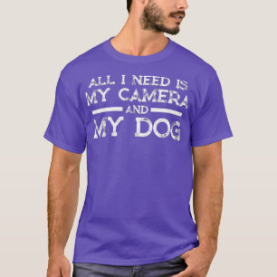 Fotograaf Gift Funny Fotografie voor camera T-shirt