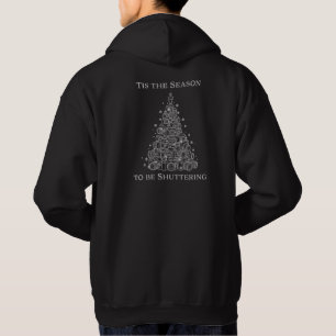 Fotograaf Kerstcadeau - Camera's Boom Ontwerp Hoodie