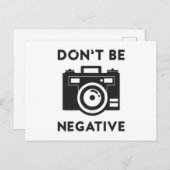 Fotograaf Lens Fotografie Camera Gift Idee Briefkaart (Voorkant / Achterkant)