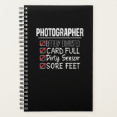 Fotograaf Life - Grappige Fotografie Checklist Planner (Voorkant)