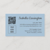 Fotograaf Logo Foto QR Code Visitekaartje (Achterkant)