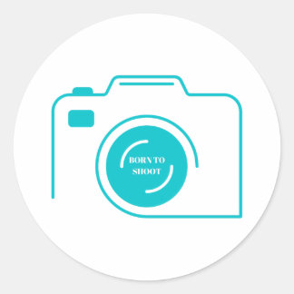 Fotograaf Merch | Born to Shoot Stickers