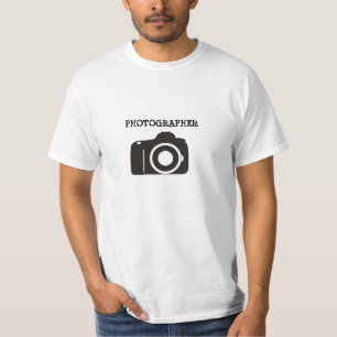Fotograaf met camera Value T-Shirt