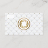 Fotograaf Modern Gold Camera Luxe Visitekaartje (Voorkant)