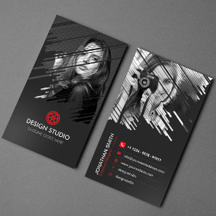 Fotograaf, ontwerpstudio, creatieve fotografie visitekaartje