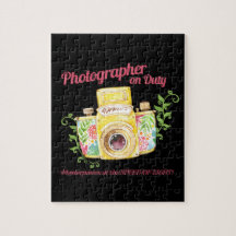 Fotograaf op Duty camera-ontwerp