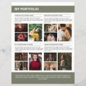 Fotograaf over mij Pagina (Achterkant)