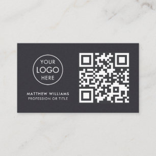 Fotograaf Professionele QR-code Logo Modern Visitekaartje