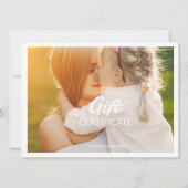 Fotograaf Sjabloon cadeaubon (Voorkant)