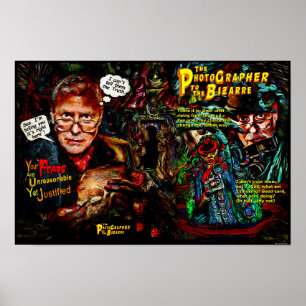 Fotograaf van de bizarre oorsprong poster