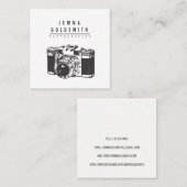 Fotograaf Vierkant Visitekaartje (Voorkant / Achterkant)