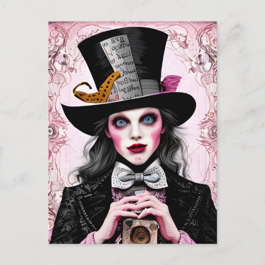 Fotograaf voor katter briefkaart (Voorkant)