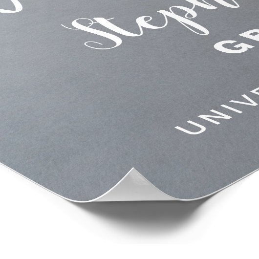 Fotogradatie Poster (Hoek)