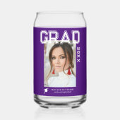 Fotogradatiepartij Elegant modern script Blikvorm Glas (Voorkant)