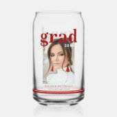 Fotogradatiepartij Elegant modern script Blikvorm Glas (Achterkant)