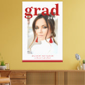 Fotogradatiepartij Elegant modern script Canvas Afdruk (Insitu (Woonkamer))