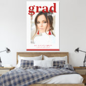 Fotogradatiepartij Elegant modern script Canvas Afdruk (Insitu (Slaapkamer))