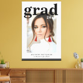 Fotogradatiepartij Elegant modern script Canvas Afdruk (Insitu (Woonkamer))