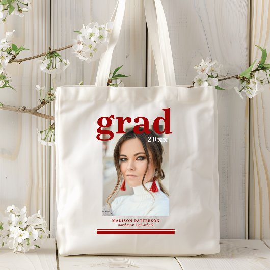 Fotogradatiepartij Elegant modern script Tote Bag