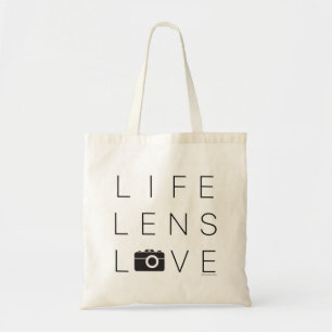 Fotografe Canvas tas LIFE LENS LOVE