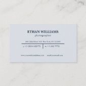 Fotografe Landschap Visitekaartje (Achterkant)