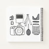 Fotografe laptop notitieboek (Achterkant)