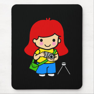 Fotografe meisje 1 muismat