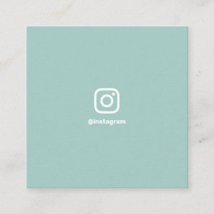 Fotografe Turquoise sociale media Instagram Contactkaartje