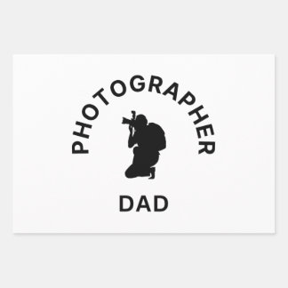 Fotografe vader inpakpapier vel