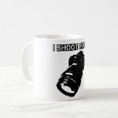 Fotografen zijn gewelddadig koffiemok (Voorkant links)