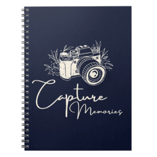 Fotograferen van Herinneringen Citaat Notitieboek