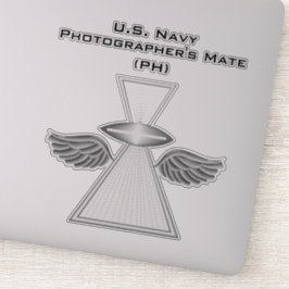 Fotografe's Mate (PH) w/wings Sticker