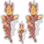 Fotografia de flor sticker (Voorkant)