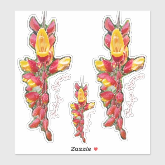 Fotografia de flor sticker (Vel)